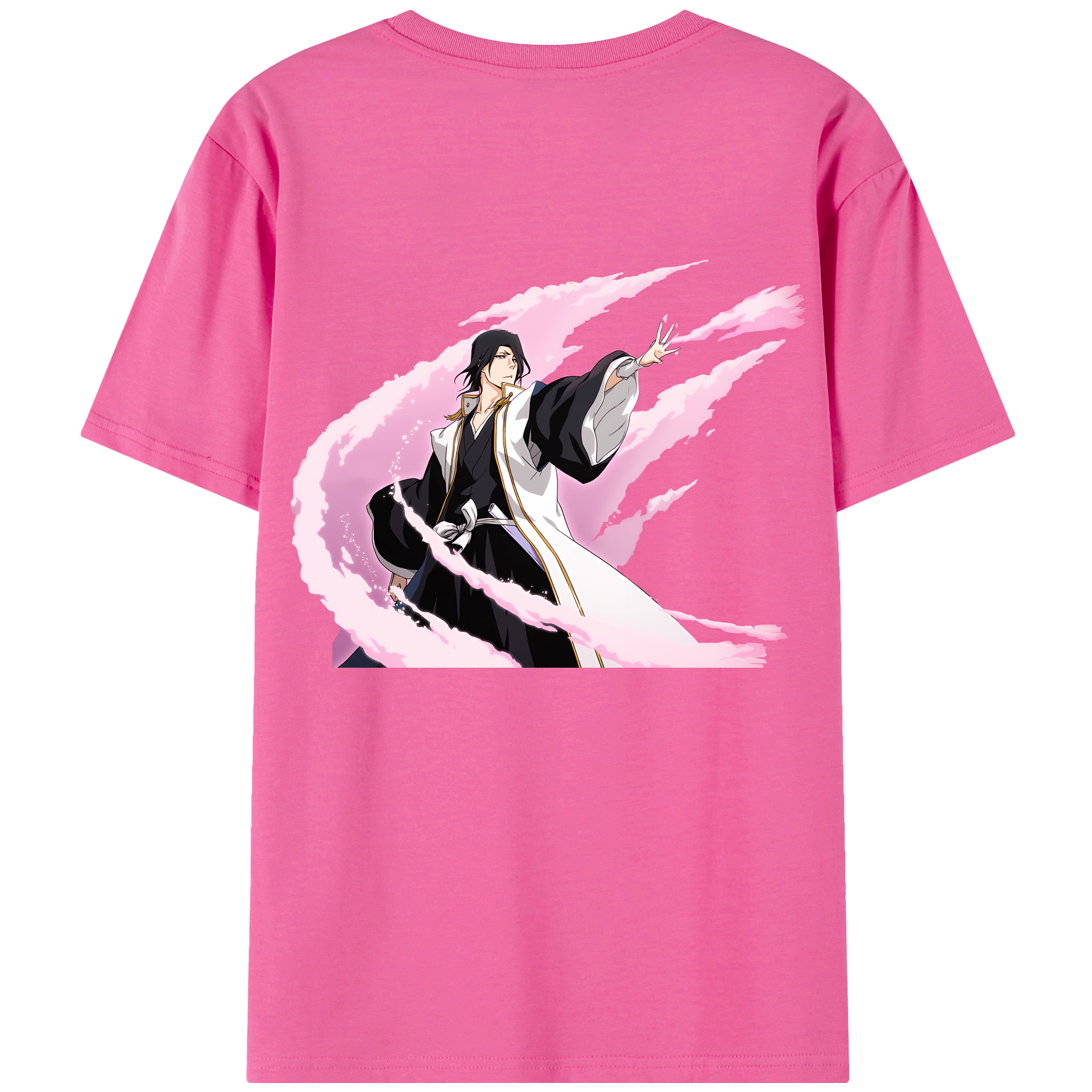 （画像用） ブリーチ くちき びゃくや BLEACH Kuchiki Byakuya レディース半袖Tシャツ(バックプリント)